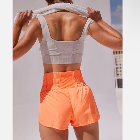 Free people movement the way home orange shorts - Picture 5 of 7